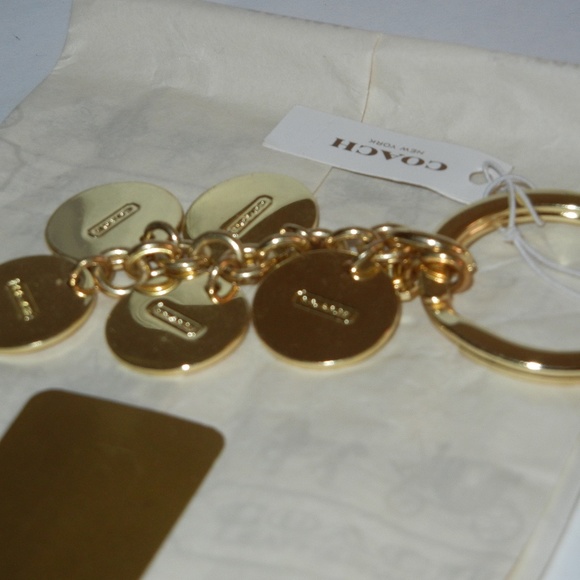 NWT Coach Multi-Disk Crystal Branding F69939 $68 - Picture 4 of 6